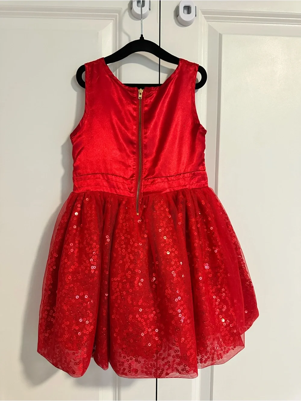 Cat & Jack Red Sequin Party Dress